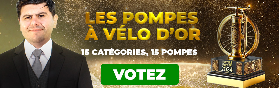 Pompes à Vélo d'or