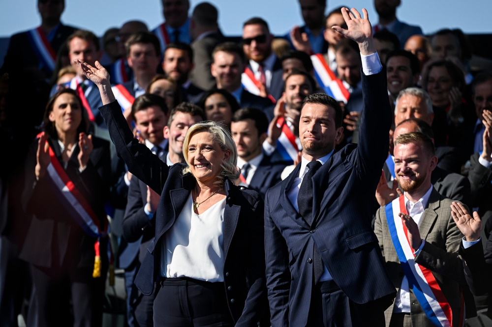 Marine Le Pen Jordan Bardella
